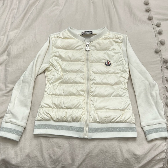 kids white moncler spring jacket - Picture 1 of 5